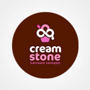 Cream Stone Ice cream
